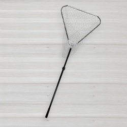 Підсак трикутний ZEOX Delta Universal Tele PEM-60160, ручка 1,60м, голова 60 Х 50см, кордова сітка